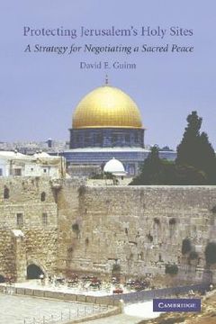 portada Protecting Jerusalem's Holy Sites: A Strategy for Negotiating a Sacred Peace (en Inglés)