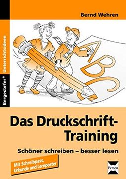 portada Das Druckschrift-Training: Schöner Schreiben - Besser Lesen (1. Und 2. Klasse) (en Alemán)