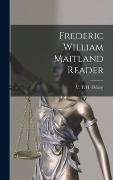 portada Frederic William Maitland Reader (in English)