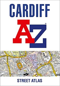portada Cardiff A-Z Street Atlas (en Inglés)