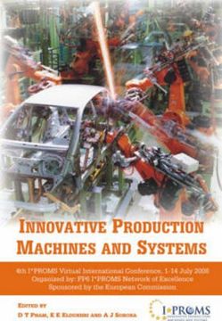 portada Innovative Production Machines and Systems 2008 (in English)