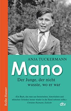 portada Mano der Junge, der Nicht Wusste, wo er war (Reihe Hanser) (in German)