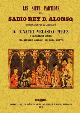 portada Las Siete Partidas del Sabio rey d. Alonso (in Spanish)