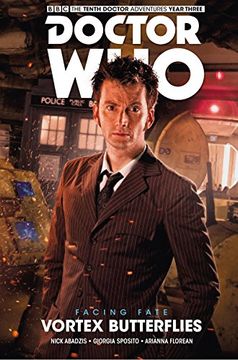 portada Doctor Who - The Tenth Doctor: Facing Fate Volume 2: Vortex