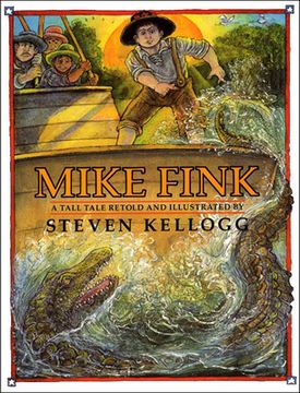 portada mike fink: a tall tale (in English)
