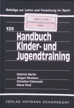portada Handbuch Kinder- und Jugendtraining. (en Alemán)