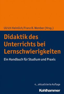 portada Didaktik Des Unterrichts Bei Lernschwierigkeiten: Ein Handbuch Fur Studium Und PRAXIS (in German)