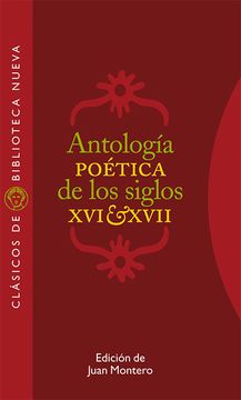 portada Antología Poética de los Siglos xvi y Xvii