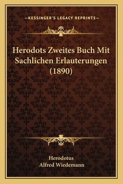 portada Herodots Zweites Buch Mit Sachlichen Erlauterungen (1890) (in German)