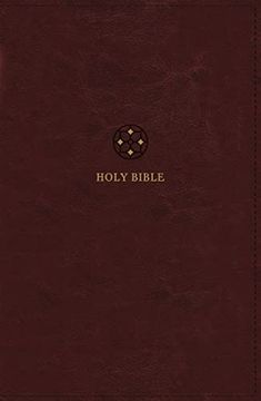 portada Nrsvue, Holy Bible, Leathersoft, Burgundy, Comfort Print: New Revised Standard Version, Burgundy, Leathersoft, Comfort Print (en Inglés)