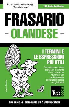 portada Frasario Italiano-Olandese e dizionario ridotto da 1500 vocaboli (en Italiano)