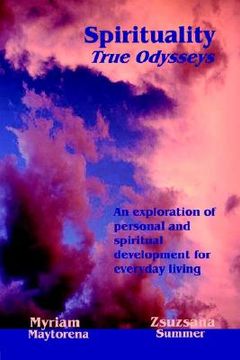 portada spirituality: true odysseys (en Inglés)