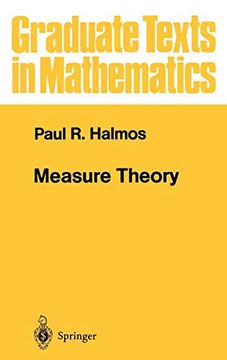 portada Measure Theory: V. 18 (Graduate Texts in Mathematics) (en Inglés)