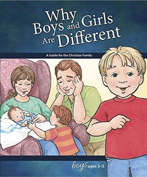portada Why Boys and Girls are Different: For Boys Ages 3-5 - Learning About sex (Learning About sex (Hardcover)) (en Inglés)