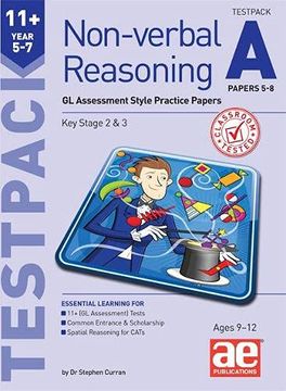 portada 11+ Non-Verbal Reasoning Year 5-7 Testpack a Papers 5-8: Gl Assessment Style Practice Papers (en Inglés)