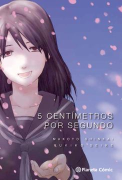 portada 5 Centímetros por Segundo (Manga: Biblioteca Makoto Shinkai)