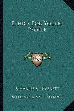 portada ethics for young people (en Inglés)