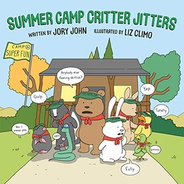 portada Summer Camp Critter Jitters (en Inglés)