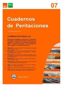 portada Cuadernos de Peritaciones - Volumen 7: La Pericia Patológica (Iii)