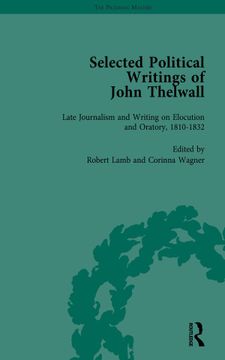 portada Selected Political Writings of John Thelwall Vol 4 (en Inglés)