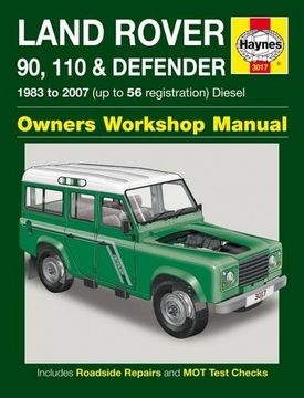 portada Land Rover 90, 110 & Defender Diesel Service and Repair Manual (Haynes Service and Repair Manuals)