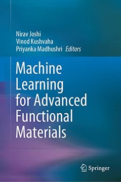 portada Machine Learning for Advanced Functional Materials (en Inglés)
