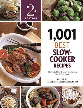 portada 1,001 Best Slow-Cooker Recipes: The Only Slow-Cooker Cookbook You'll Ever Need (en Inglés)