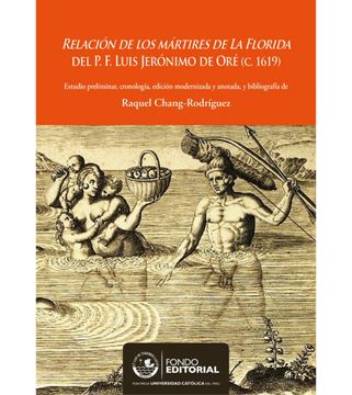 portada Relación de los mártires de la Florida del P. F. Luis Jerónimo de Oré (C.1619)