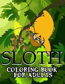 portada Sloth Coloring Book For Adults
