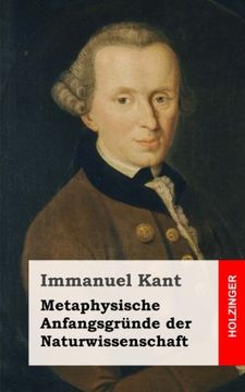 portada Metaphysische Anfangsgründe Der Naturwissenschaft (german Edition) (in German)