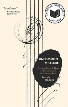 portada Uncommon Measure: A Journey Through Music, Performance, and the Science of Time 