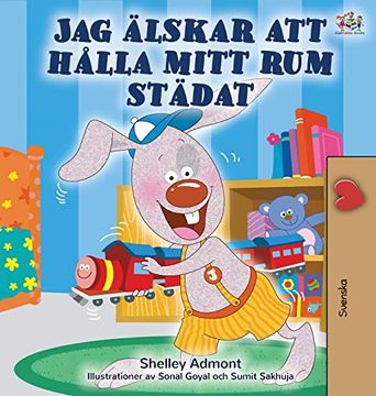 portada I Love to Keep my Room Clean (Swedish Children's Book) (Swedish Bedtime Collection) (en Sueco)