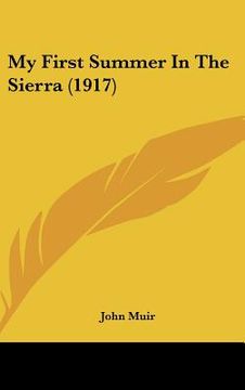 portada my first summer in the sierra (1917) (in English)