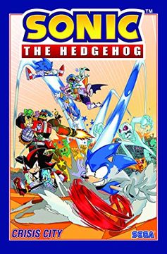 portada Sonic the Hedgehog, Vol. 5: Crisis City (en Inglés)