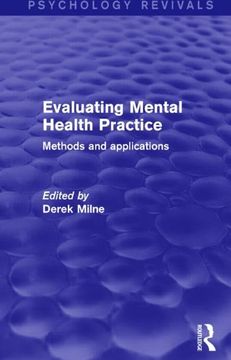 portada Evaluating Mental Health Practice: Methods and Applications (en Inglés)