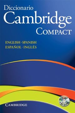 portada Diccionario Bilingue Cambridge Spanish-English Paperback With Cd-Rom Compact Edition 