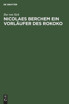 portada Nicolaes Berchem Ein Vorläufer Des Rokoko (in German)