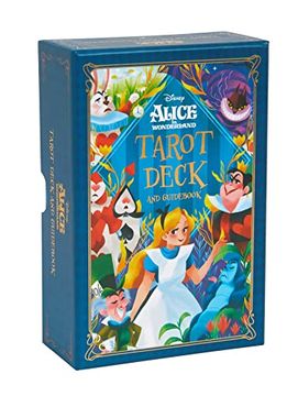 portada Alice in Wonderland Tarot Deck and Guidebook (Disney) [Hardcover ] (in English)