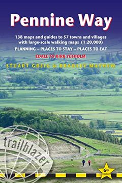 portada Pennine Way: British Walking Guide: Edale to Kirk Yetholm - 138 Large-Scale Walking Maps (1:20,000) & Guides to 57 Towns & Villages (in English)