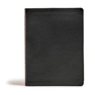 portada Csb Tony Evans Study Bible, Black Genuine Leather: Study Notes and Commentary, Articles, Videos, Easy-To-Read Font (en Inglés)