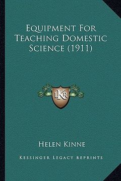 portada equipment for teaching domestic science (1911) (en Inglés)