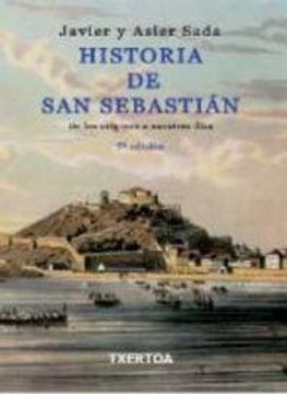 portada Historia de San Sebastián: De los orígenes a nuestros días