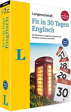 portada Langenscheidt fit in 30 Tagen Englisch: Der Sprachkurs in Täglichen Lernportionen? Mit Buch, 3 cds und Persönlichem Lernplaner