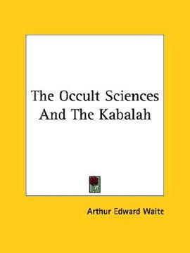 portada the occult sciences and the kabalah