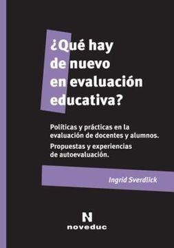 portada Que hay de Nuevo en Evaluacion Educ. (in Spanish)