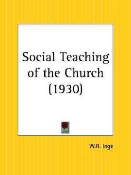 portada social teaching of the church (en Inglés)