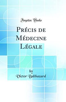 portada Précis de Médecine Légale (Classic Reprint) (en Francés)