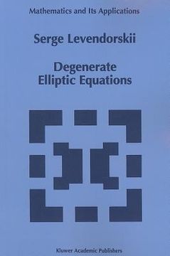 portada degenerate elliptic equations (en Inglés)