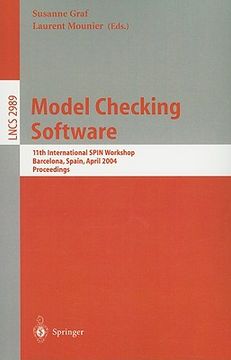 portada model checking software: 11th international spin workshop, barcelona, spain, april 1-3, 2004 proceedings (en Inglés)