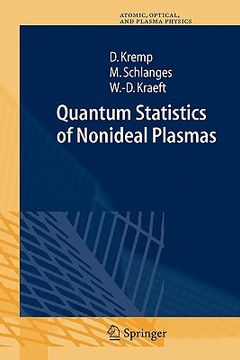 portada quantum statistics of nonideal plasmas (en Inglés)
